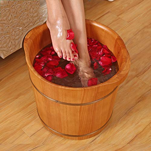 Spa de pies de madera BABYCE con tapa y diseño robusto miniatura 3