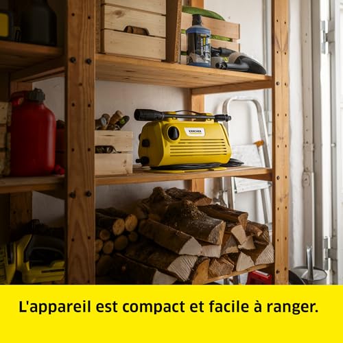 Nettoyeur haute pression Karcher K 2 Horizontal VPS Pression 110 bar Débit 360 /h Position horizontale stable - vue 5