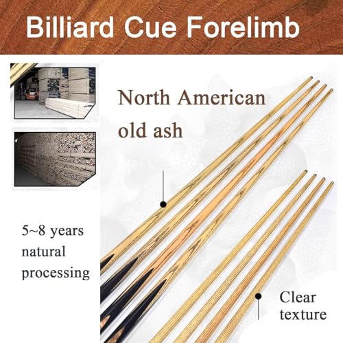Pool Stick 3/4 Billiard Cue Chinese Eight-Cue Black Eight10mm Head miniatura 4