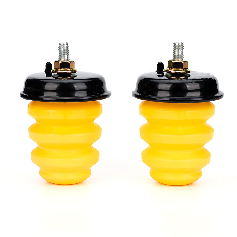 Rear Axle Bumper with Nuts 15712438 523-049 Compatible with Chevy Silverado 1500 1999-2007 GMC Sierra 1500 1999-2007 Rear Jounce Bumper (2PCS)