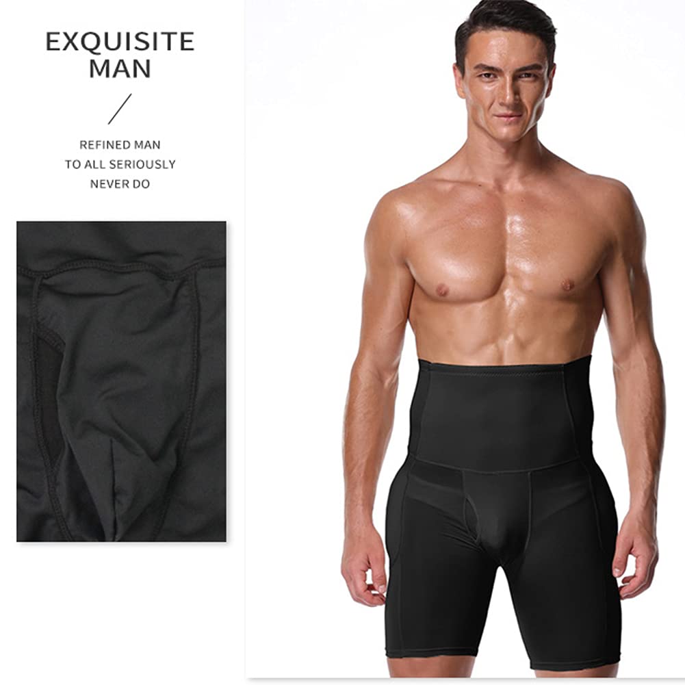 Boxer Compresion Pantalones para Hombre Fajas Braga Moldeadora Faja Pantalón Reductora Shapewear