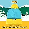 Concept One Men's South Park Cartman Cosplay Knitted Acrylic Winter With Pom Pom Beanie Hat, Turquoise, One Size UK #1