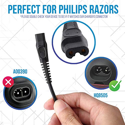 LotFancy Caricabatterie per Rasoio Philips Norelco...