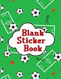 panini football sticker album 1986  Blank Sticker Book: Children\'s Football Sticker Book with Blank Sticker Collecting Album for Children, Boys and Girls The perfect location to store all your stickers