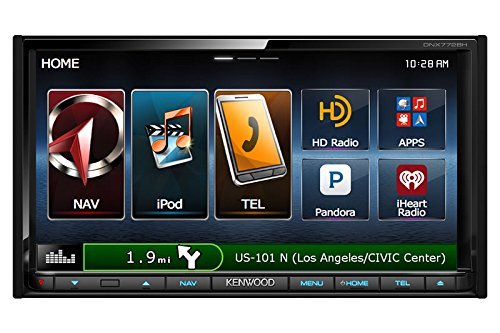 Kenwood Dnx772bt 6.95 Double-din In-dash Navigation Dvd Receiver With Bluetooth[r]& Hd Radio[tm]