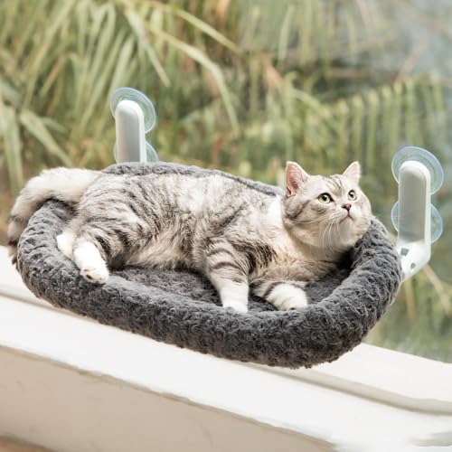 Hamac pour chat robuste supportant 15kg avec housse reversible EDAGNY