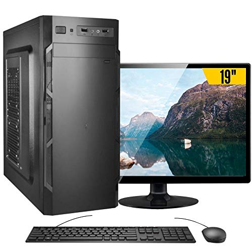 Computador PC CPU Completo Intel Core i5 8Gb 2Tb Monitor 19 LED HDMI Kit BestPC
