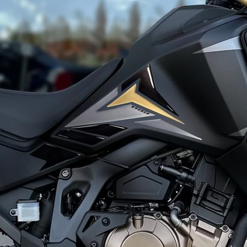 Resin Bike Adesivi Moto Compatibile con Honda Africa Twin Adventure Sports 2024-2025. Protezioni Laterali Serbatoio Grip Antigraffio e Antiurto. Adesivi Resinati 3D Made in Italy