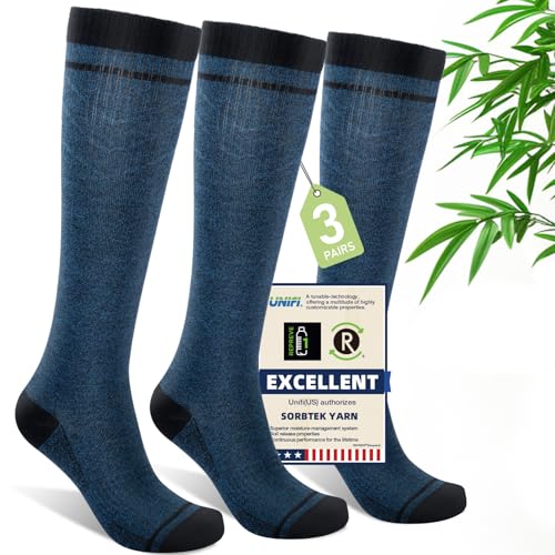 Image of Compression Socks Women & Men 15-20 mmHg for Flying