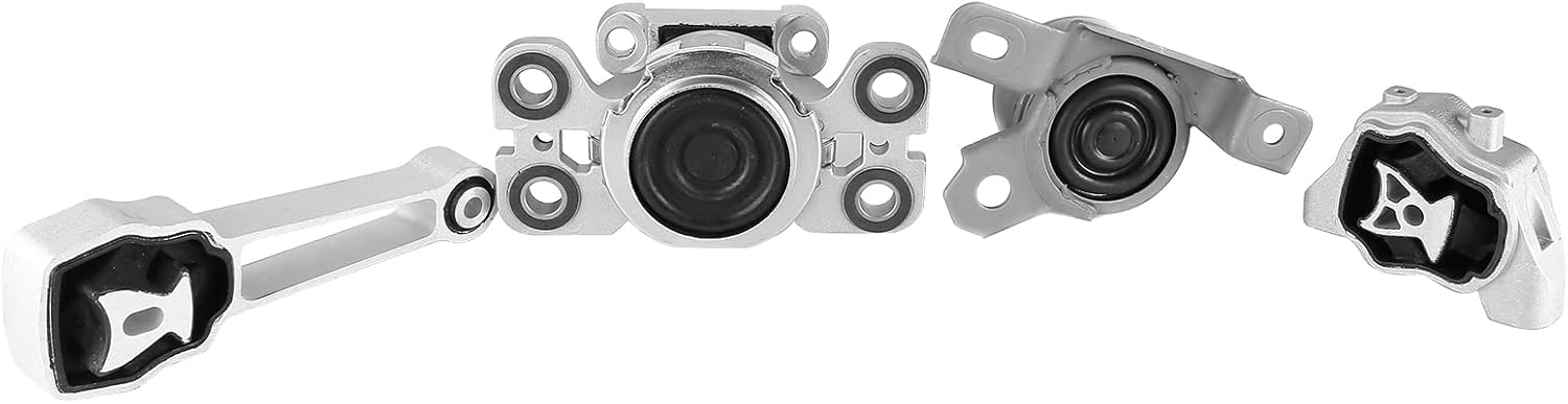 4PCS Engine Motor Mount,Slakerbe Engine Motor and Transmission Mount Kit 31257674 LR024730 31680474 31257727 31316875 31277314 LR032311 Fit for S60 S80 V60 V70 XC60 XC70