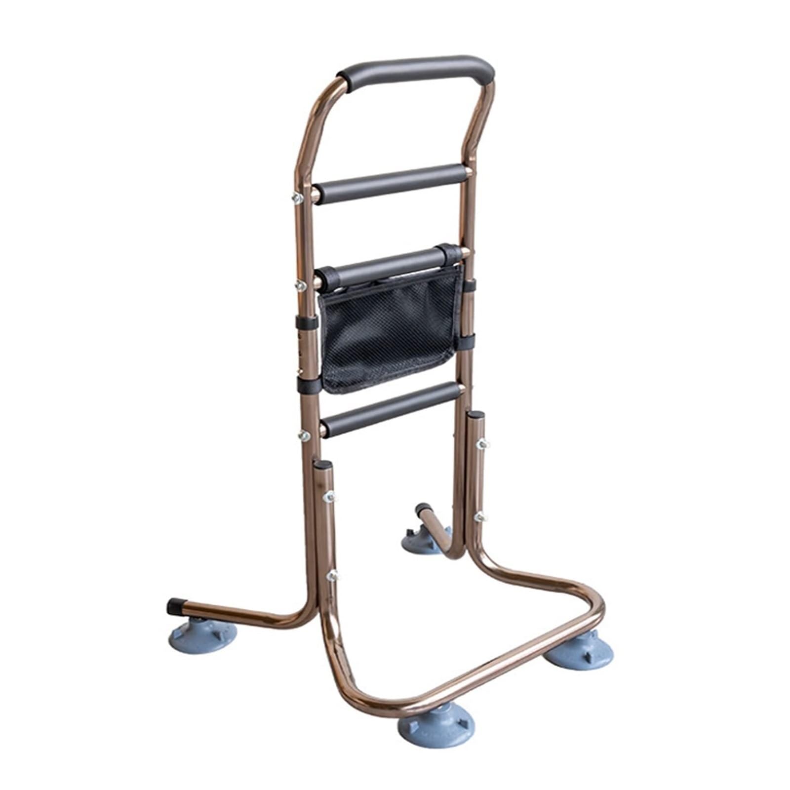 Assistente per anziani, supporto regolabile per sedersi a stare in piedi, con guide per letto e impugnature in schiuma, supporto leggero per la mobilità per sedia, divano, letto, WC