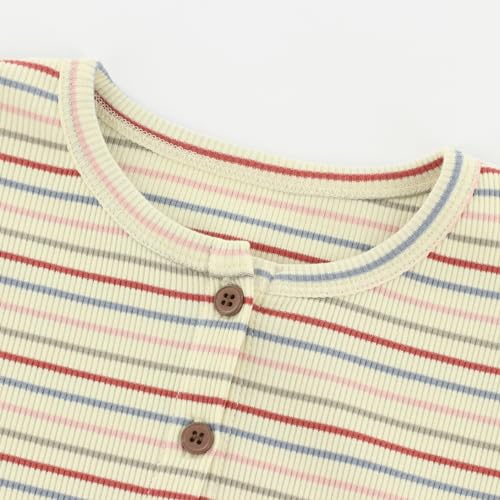 Toddler Girls Shirt with Charming Color, Cute Summer Tops for Teen Girls with Buttons2