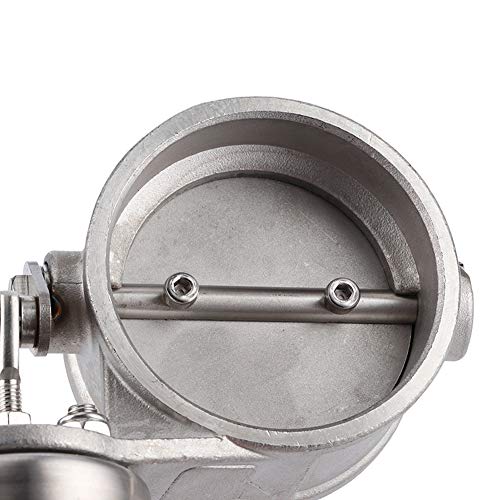 Válvula de pressão de escape, válvula de escape fechada durável pequena para automóveis (6,35 cm)