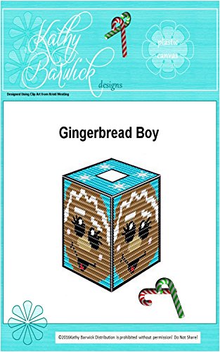 Gingerbread Boy Tissue Box Cover (English Edition)