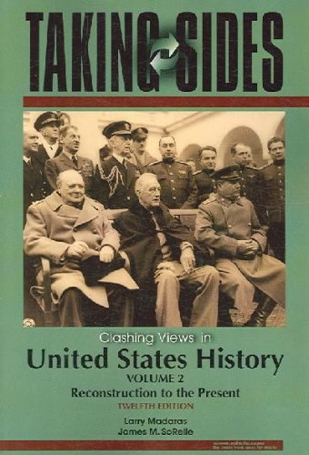Taking Sides Clashing Views in United States History: unknown author: Amazon.com: Books