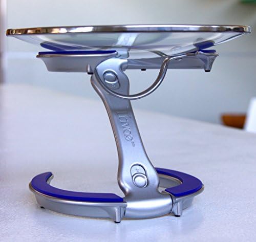 Trivae Unique Patented Pan Lid, Utensil and Pot Holder, Dish / Cake Serving Stand and Trivet in One for The Kitchen Lover