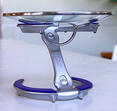 Trivae Unique Patented Pan Lid, Utensil And Pot Holder, Dish / Cake Serving Stand And Trivet In One For The Kitchen Lover #TOP30
