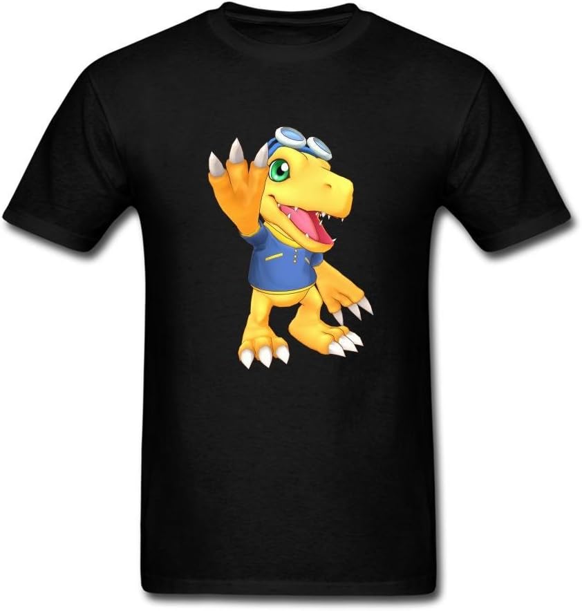 UEQK83 Digimon Story Cyber Sleuth Agumon T-Shirts for Mens