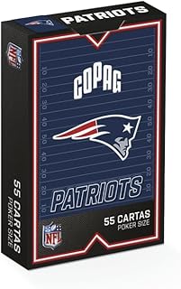 Copag, Baralho NFL - New England Patriots, 55 Cartas