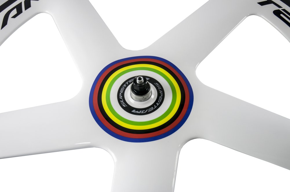 Amazon.co.jp: Superteam 700C フロント 56mm 5スポークホイール