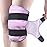 NEWGO Ice Pack for Knee Replacement Surgery, Reusable Gel Cold Pack Wrap Around Entire Knee Ice Pack Wrap for Injuries, Meniscus Tear, ACL, Swelling - Purple