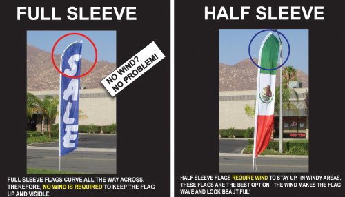 Sale Full Curve Windless Swooper Flag Sale Flag Huge Sale Here - Foto 2