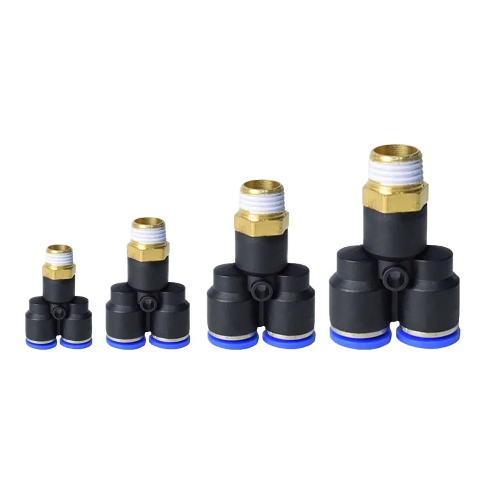 AARTERZZA 50/100PCS PX4-M5/PX6-02 Connector PX Throttle Valve Compressor Accessories Pneumatic Fitting 8mm 10mm 12mm(PX8-02 100PCS) Pipe Fitting