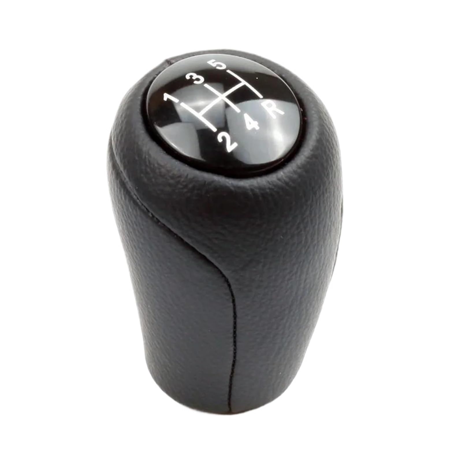 Sunbangoz One Color For Mazda 3 Bk Bl (2006-2012) Leather Shifter Lever Arm Headball Leather 5/6-Speed Gear Shift Knob(5 Speed)