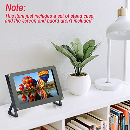 Image of OSOYOO Protective Case Stand Holder for OSOYOO 5 Inch DSI Touch Screen LCD Display Compatible with Raspberry Pi 5 4 3 3B+ 2