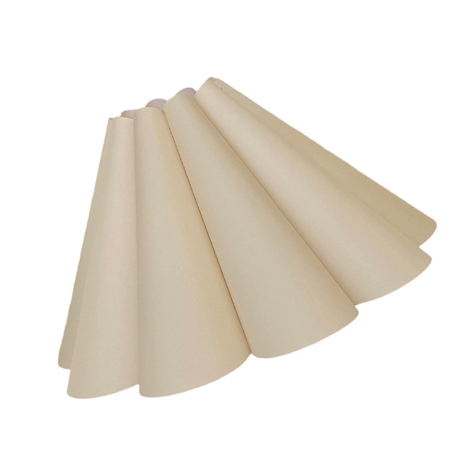 Hsioluted White Border E27 Interfaces Cloth Petal Lampshade Wall Light Cover Table Light Shade Modern Decorative Lighting Accessories Enduring Interfaces Cloth Petal Lampshade