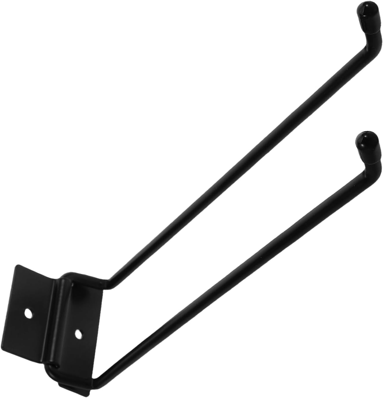 UPKOCH Iron Tool Holder Wall Mounted with Foldable Hooks for Shovels