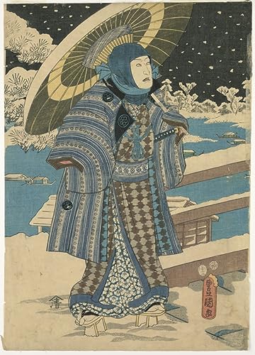 Pintura sobre lienzo de Utagawa Kunisada: el toque artístico ideal para salones modernos