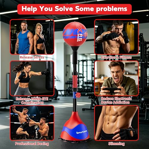 CroyVine Freestanding Punching Bag