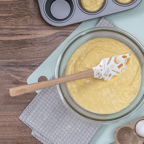 Spatule manche bois Tovolo pour préparation repas et cuisson - 3