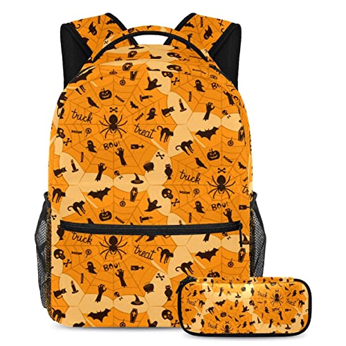 Sac à dos de voyage avec étui à stylos et porte-bouteille pour loisirs
