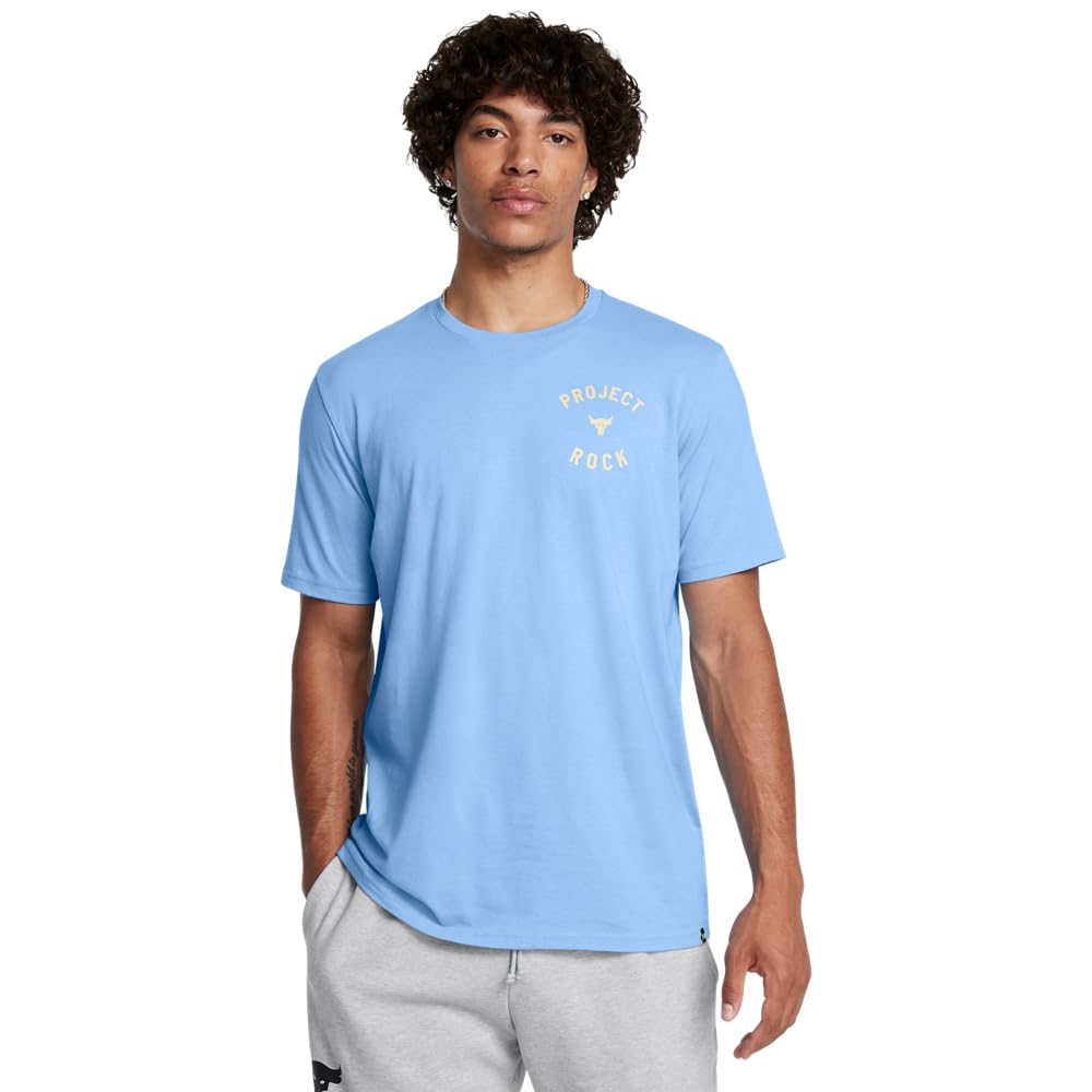 Under Armour Men's (465) Horizon Blue / / Silt Underarmour'sprojectrock7shortsleevetshirt