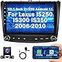 for 2006-2010 Lexus IS250 IS300 IS350 Radio, Apple CarPlay Android 11 Car Stereo with Android Auto 10.1'' Touch Screen Bluetooth Car Audio Receiver Supports GPS WiFi Backup Camera FM RDS HiFi CANBUS