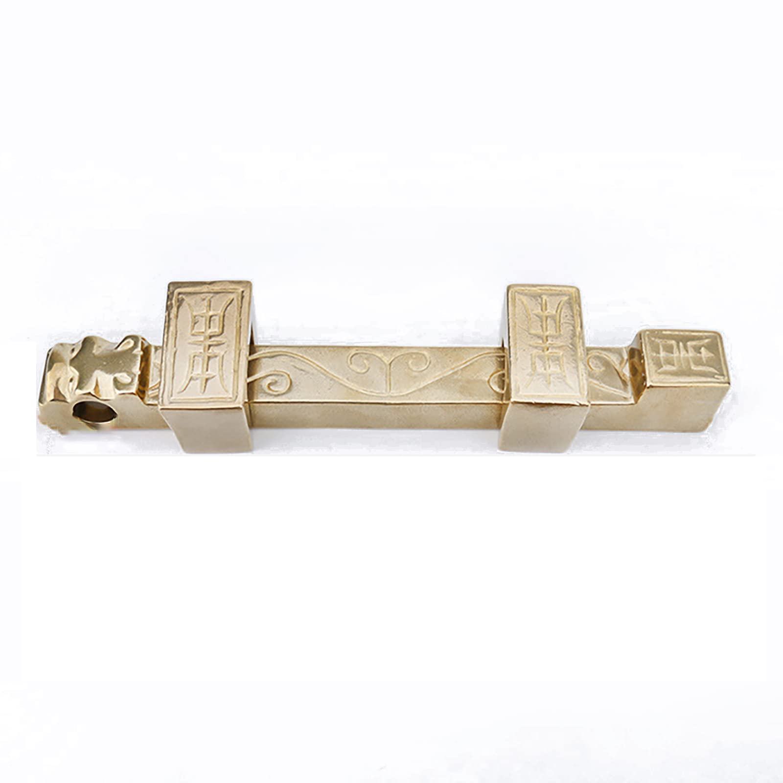 Cgjsefh One Color Door Latch, Sliding Barrel Latch Lock Brass Bolt Door Buckle Antique For Doors Windows Fences(28Cm)