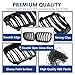 DEKEWEI F25 Grille,Front Kidney Grill Compatible with 2011-2013 X3 F25 Double Slats Gloss Black Grill