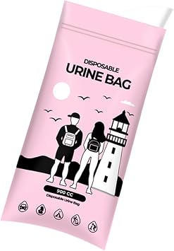 Urine Bag Leak-Proof 900cc Pee Collector
