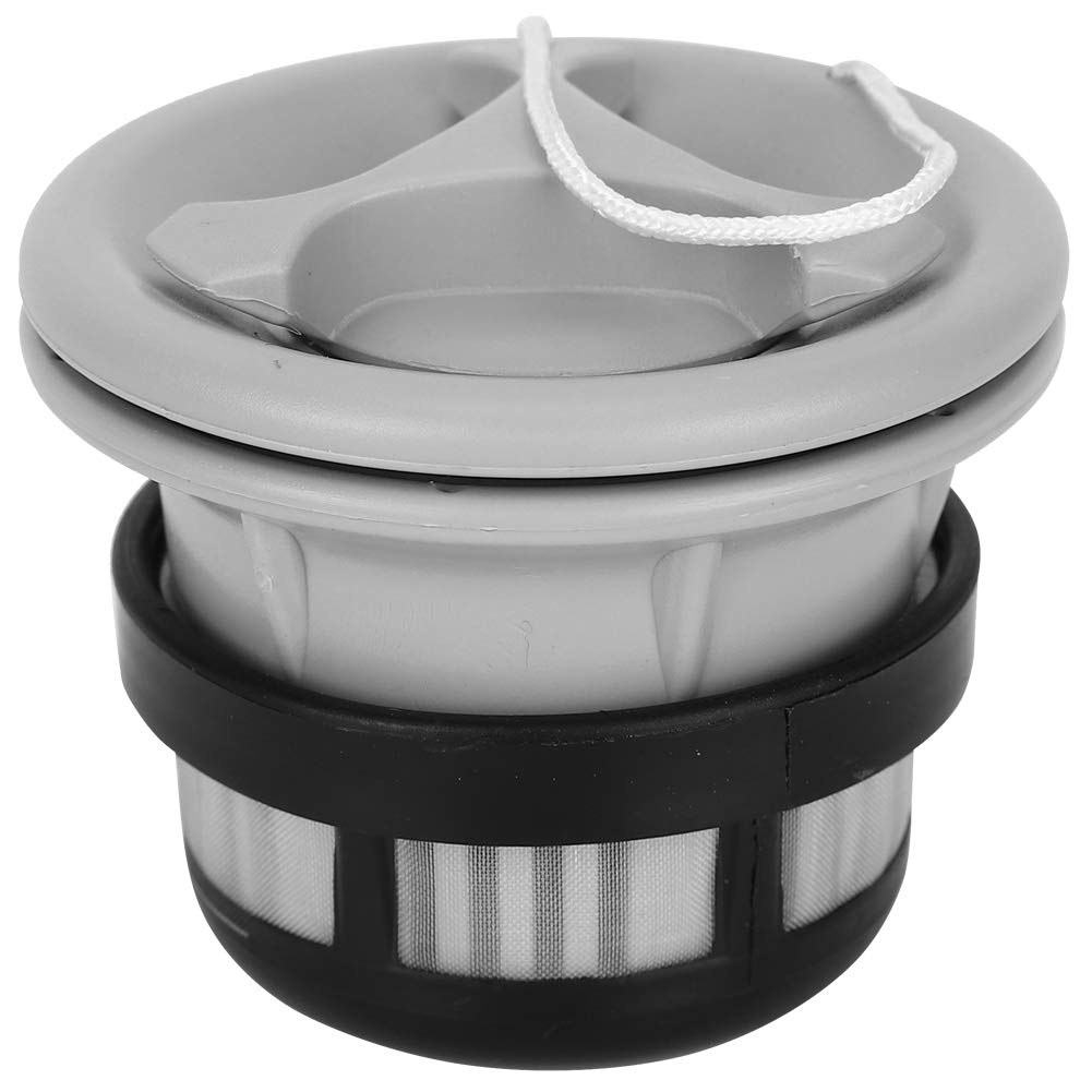 Valvola di Ricambio per Aria per Barche, Gas con Filtro a Rete, 3 Pezzi, Sicurezza per Tende gonfiabili, gommoni e Kayak (Grigio)