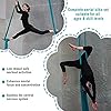 WWahuayuan-10M-Premium-Aerial-Silks-Equipment-Yoga-Pilates-Swing-Aerial-Yoga-Antigravity-Hammock-Trapeze-for-Acrobatic-DanceAir-Yoga-Aerial-Yoga-Hammock WWahuayuan 10M Premium Aerial Silks Equipment Yoga Pilates Swing Aerial Yoga Antigravity Hammock Trapeze for Acrobatic Dance,Air Yoga, Aerial Yoga Hammock (Blue)