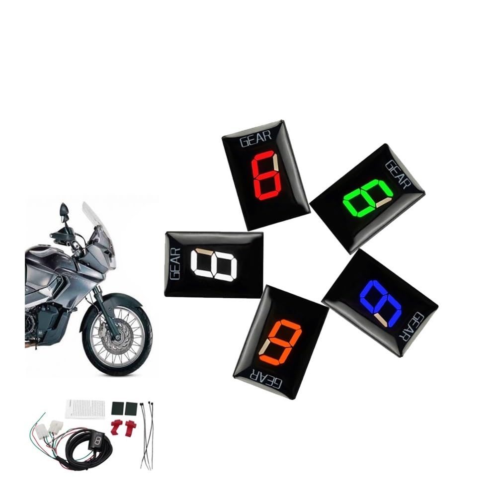 indicatore velocità Motociclo Indicatore Di Visualizzazione Della Marcia Per Ap&rilia ETV 1000 Caponord 2001-2014 2015 2016 2017 Accessori Moto 1-6 Display Della Velocità