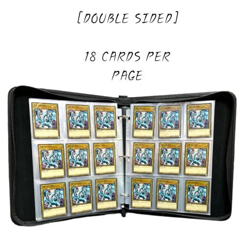 Insideck INSIDECKB1 Ancient Egypt 900 Pockets Trading Card Binder With Zipper Compatible With Yugioh thumb #3