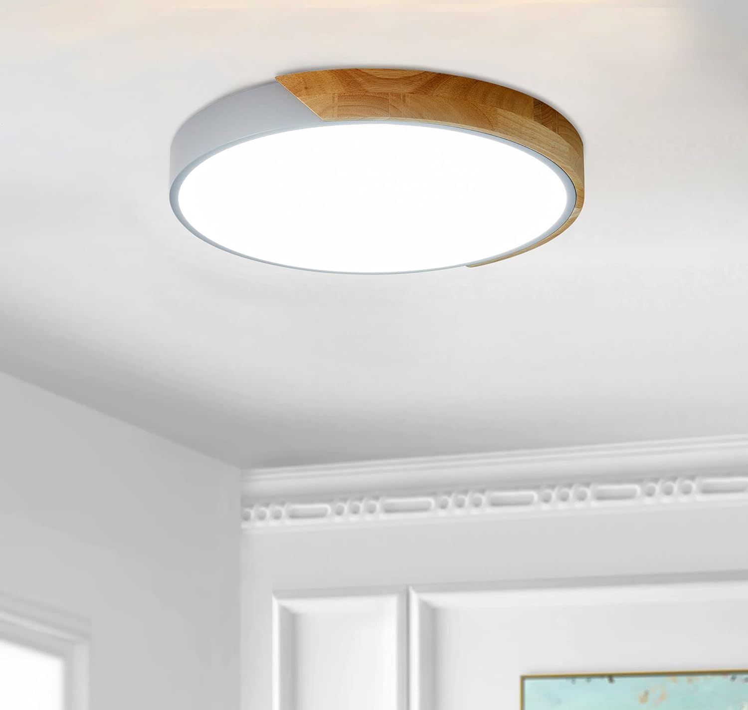 Plafonnier encastré moderne LED pour résoudre le manque de clarté du salon