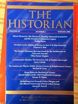 Paperback The Historian Volume 64 Number 2 Winter 2002 Book