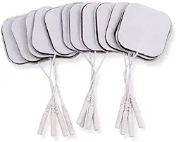 Eletrodo Autoadesivo 5x5cm 10 Unidades Reutilizável