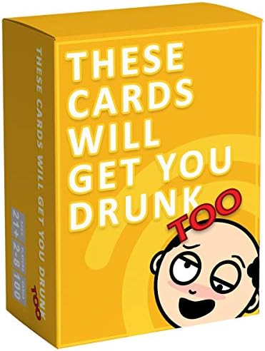 These Cards Will Get You Drunk Too [Expansion] - Fun Adult Drinking Game for Parties
