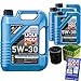 Produktbild Filter Set Inspektionspaket 8 Liter Liqui Moly Motoröl Longtime High Tech 5W-30 MANN-FILTER Ölfilter