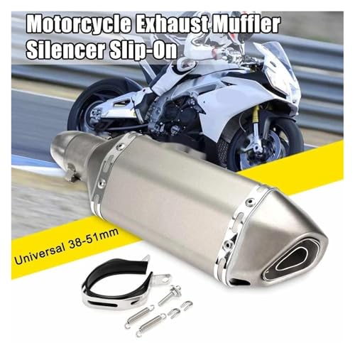 Tuyau d'échappement de moto universel pour FZ6 et CBR250